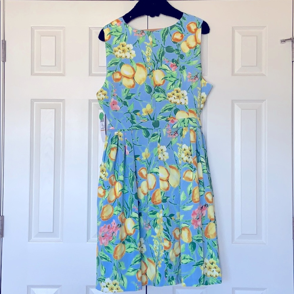 R&K Blue Floral Midi Dress - Picture 2 of 10